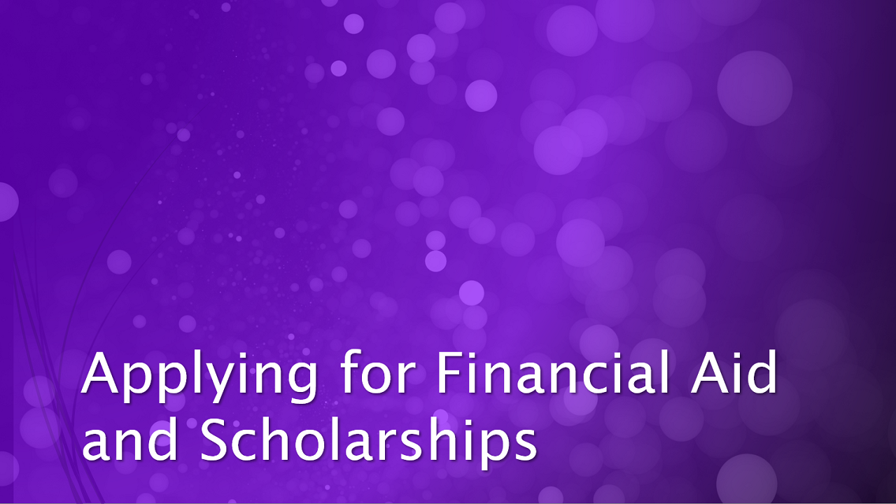Applying for Financial Aid and Scholarships at JMU